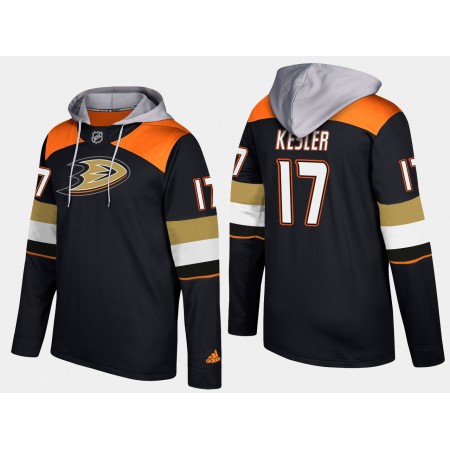 Miehille NHL Anaheim Ducks Ryan Kesler 17 N001 Pullover Hooded Sweatshirt